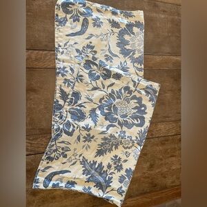 Blue Floral Standard Pillowcases (2) - Classic Print